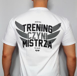 T-shirt DM "Sport TCM" biały