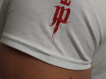 T-shirt JP "FIRMA JP" white/red
