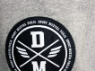 Spodnie dresowe DM "Logo" szare